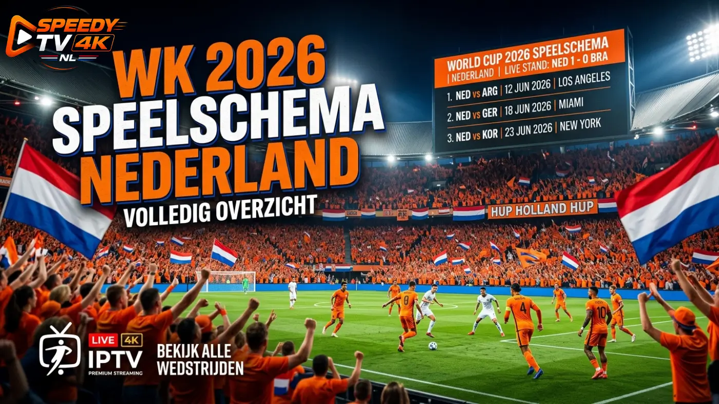 WK 2026 Speelschema Nederland